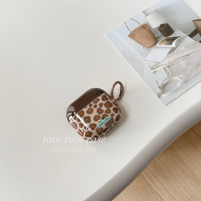 AirPods Pro futrola – TPU tvrdi kućište, potpuno pokriće, crtani uzorak valova i točkica, IMD ubrizgavanje