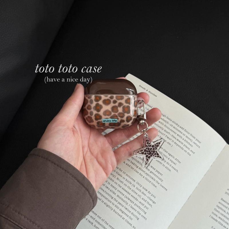 AirPods Pro futrola – TPU tvrdi kućište, potpuno pokriće, crtani uzorak valova i točkica, IMD ubrizgavanje