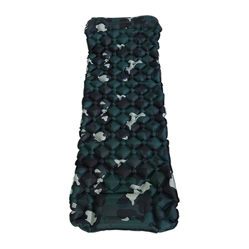 Μονοπρόσωπη υπαίθρια φουσκωτή στρώμα-σκηνή, 75D pongee TPU, 580 g, χειροκίνητη αντλία