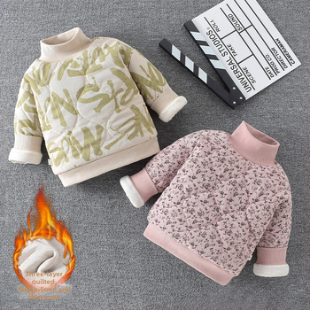 Детско палто Corduroy с три слоя базов пълнеж, флийсова подплата, полиестер пълнител, ацетат подплата