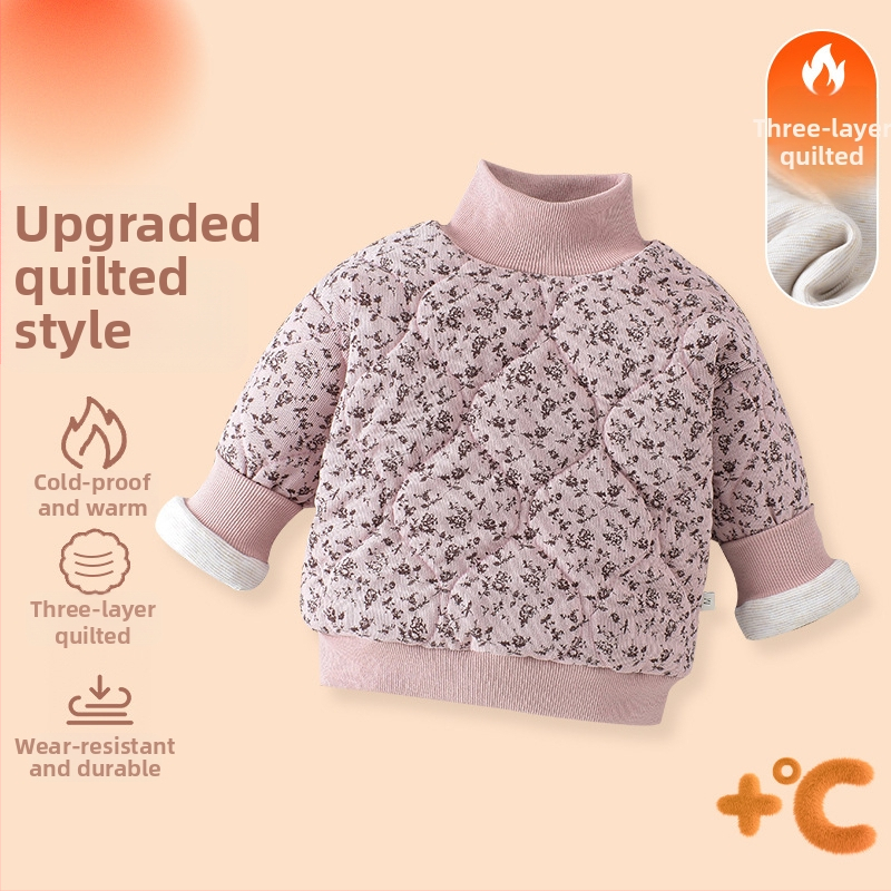 Детско палто Corduroy с три слоя базов пълнеж, флийсова подплата, полиестер пълнител, ацетат подплата