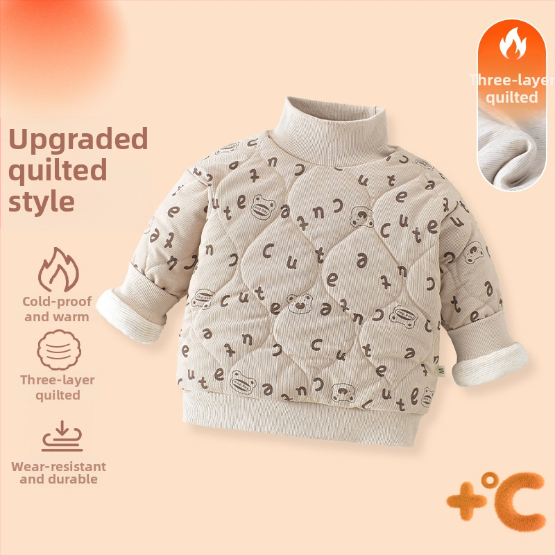 Детско палто Corduroy с три слоя базов пълнеж, флийсова подплата, полиестер пълнител, ацетат подплата