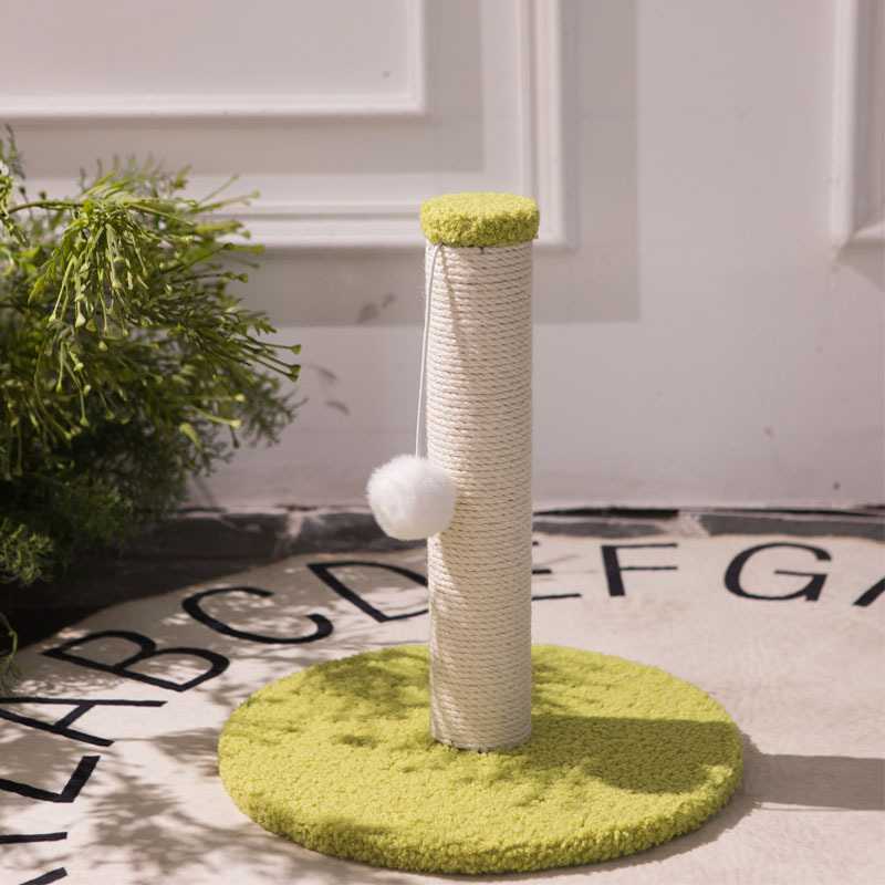 Vertikális sizál macska karmolóoszlop – mászóoszlop és karmoló tábla, egyszerű stílus, 1 db