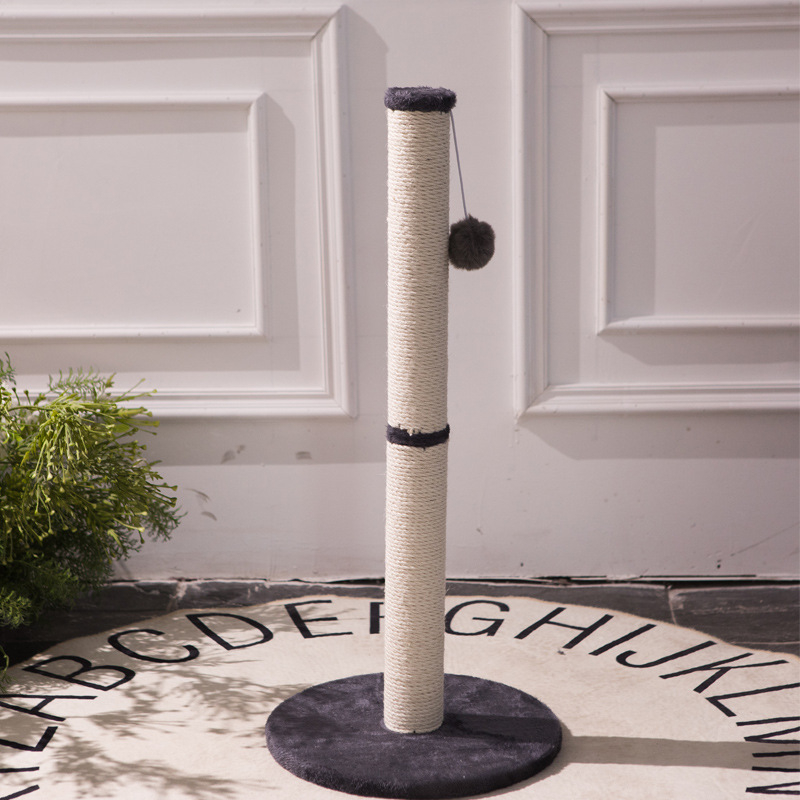 Vertikális sizál macska karmolóoszlop – mászóoszlop és karmoló tábla, egyszerű stílus, 1 db