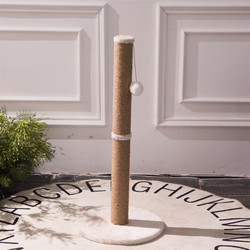 Vertikális sizál macska karmolóoszlop – mászóoszlop és karmoló tábla, egyszerű stílus, 1 db