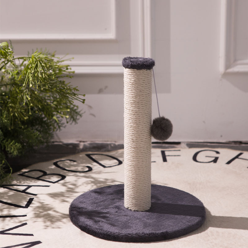 Vertikális sizál macska karmolóoszlop – mászóoszlop és karmoló tábla, egyszerű stílus, 1 db