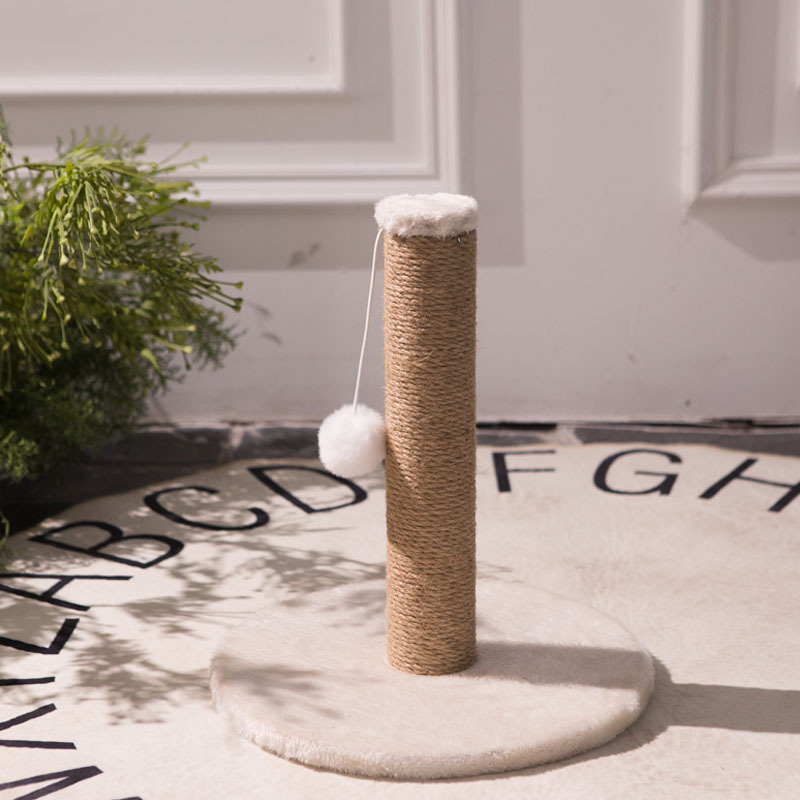 Vertikális sizál macska karmolóoszlop – mászóoszlop és karmoló tábla, egyszerű stílus, 1 db