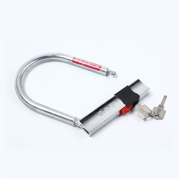 U-oblik brava za motocikle i elektromobile, legura čelika, 1145 g, pogodno za električna vozila, motocikle, bicikle i tricikle, ovlaštena privatna marka