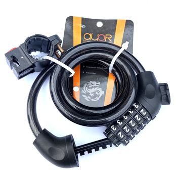 Brava za bicikl s petocifrenom lozinkom, lanac od čelične žice, model 619, težina 371