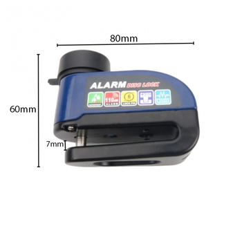 Disk-zaključavanje za kočnice motocikala i bicikala – aluminijska legura, Haoyuan, moderan minimalistički stil, široka primjena, mogućnost prilagodbe