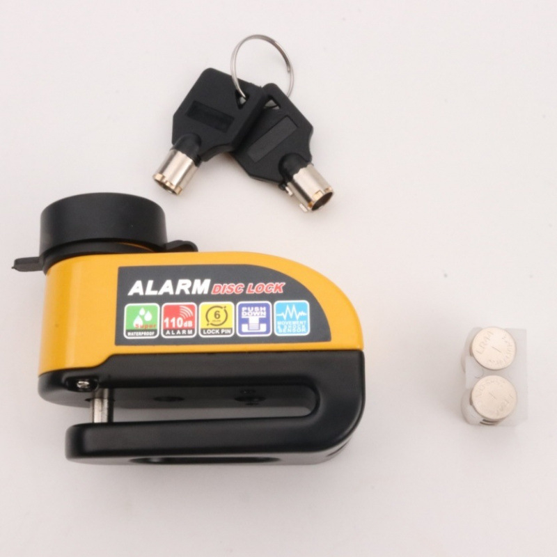 Disk-zaključavanje za kočnice motocikala i bicikala – aluminijska legura, Haoyuan, moderan minimalistički stil, široka primjena, mogućnost prilagodbe