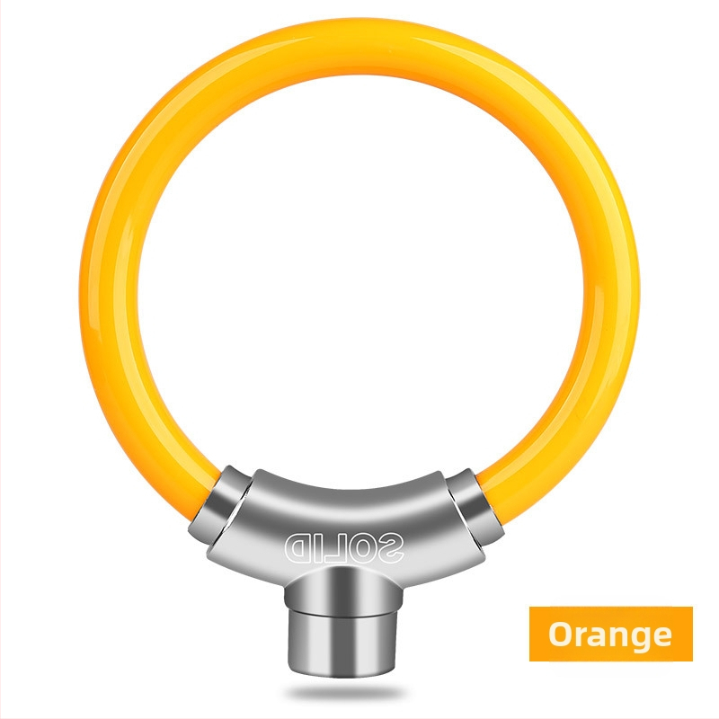 Κλειδαριά ποδηλάτου με ατσάλινο καλώδιο; φορητό μίνι μοντέλο για ποδήλατα βουνού και δρόμου (υλικό: μέταλλο; μάρκα: Quan Xin; προέλευση: Spot)