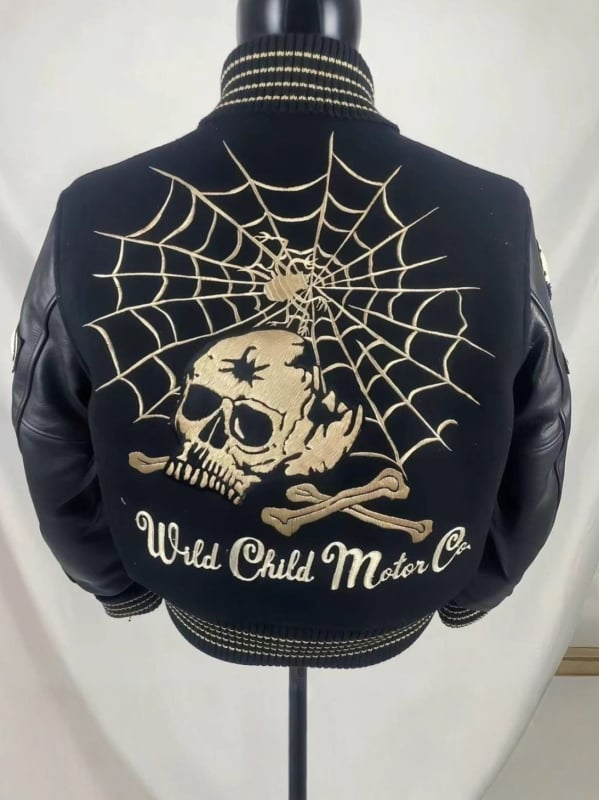 Férfi baseball dzseki Cleanfit stílusban, 100% poliészter, álló gallér, cipzár