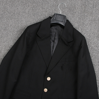 CAMPURE ženski mali sako-kostim, poliester, rever, dugi rukavi, školski stil