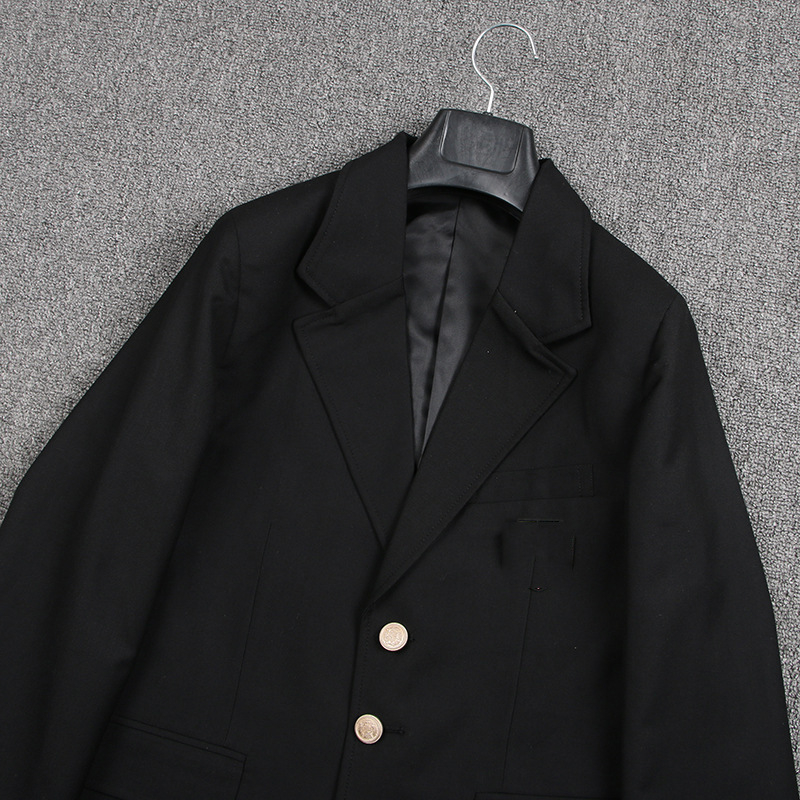 CAMPURE ženski mali sako-kostim, poliester, rever, dugi rukavi, školski stil