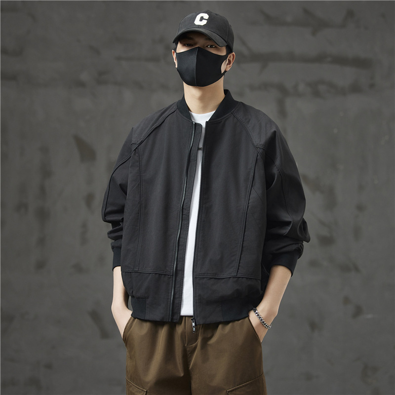 Muška bomber jakna s kapuljačom, lagani vanjski sloj od krzna zeca, poliester podstava, zatvaranje zipom, casual stil