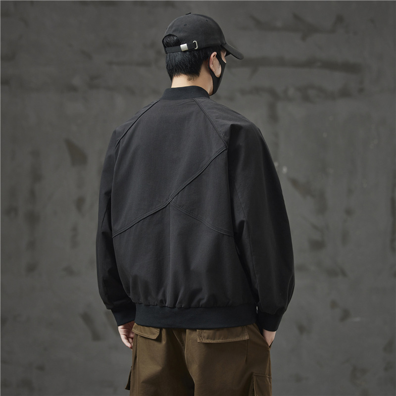 Muška bomber jakna s kapuljačom, lagani vanjski sloj od krzna zeca, poliester podstava, zatvaranje zipom, casual stil