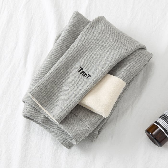 Pantaloni pentru fetițe iarnă - stil leisure și de bază, material EVA, talie înaltă