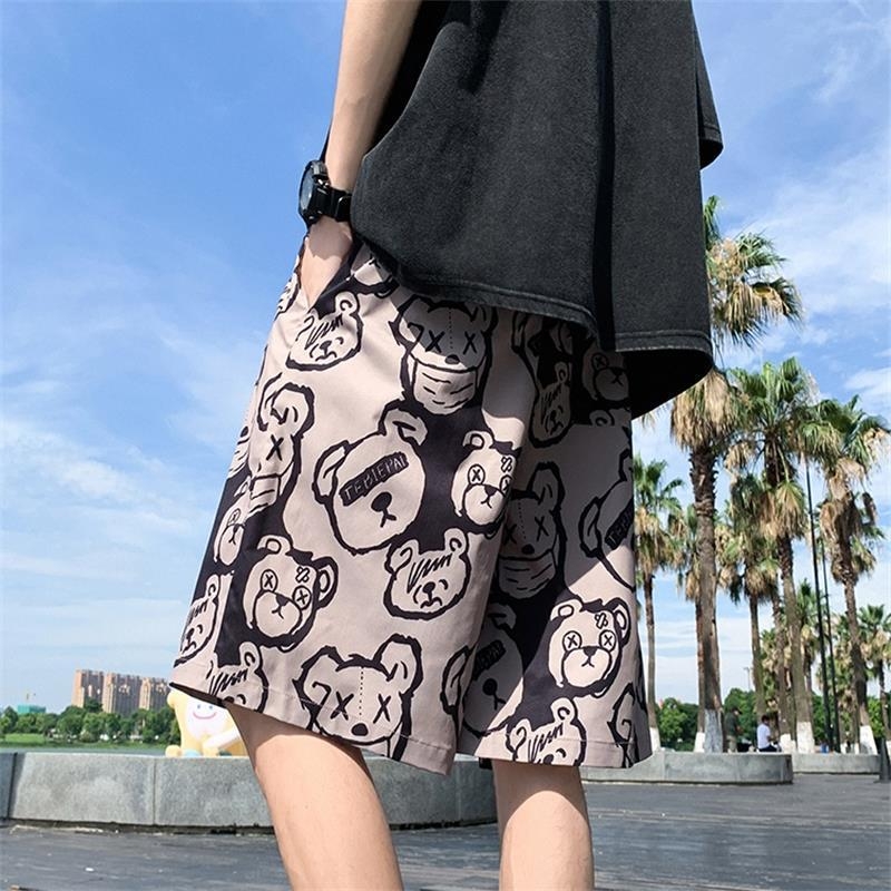 Muške sportske šorceve, opušten kroj, mikroelastični, poliester, ljeto