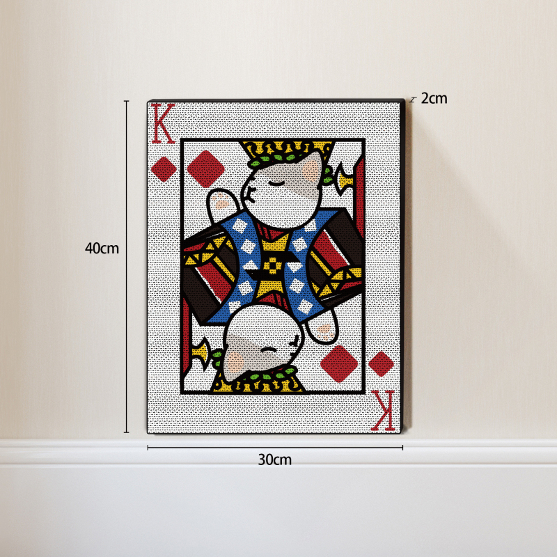 Macska kaparó tábla — függőleges falra szerelhető, fa anyagú, minimalistus stílus (Márka Dejia wangfu; Anyag: Fa; Csomagolás: 1 db; Stílus: Minimalista)