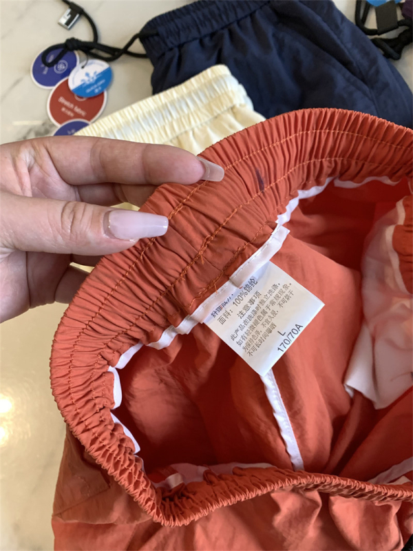 Muške šorceve, pet duljine, 100% najlon, tkanina, straight kroj, ljeto 2025