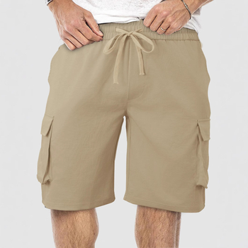 Muške ljetne šorceve, prozračnog kroja, ležernog stila, pet džepova, sportski stil, poliester 95%