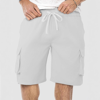 Muške ljetne šorceve, prozračnog kroja, ležernog stila, pet džepova, sportski stil, poliester 95%