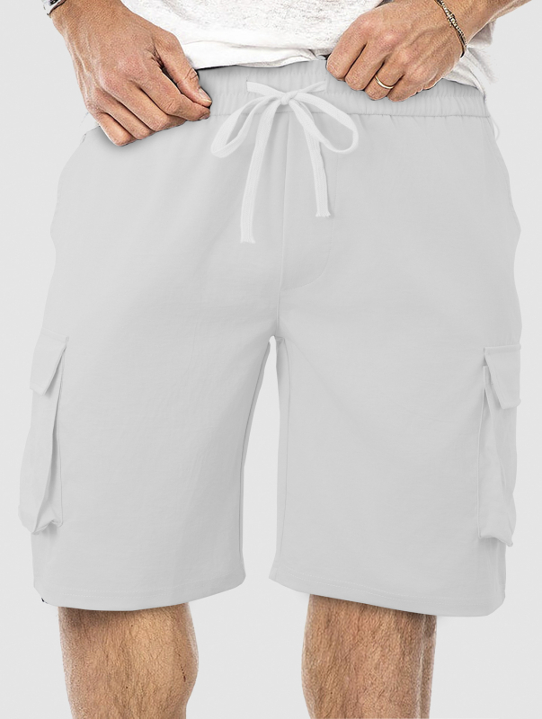 Muške ljetne šorceve, prozračnog kroja, ležernog stila, pet džepova, sportski stil, poliester 95%