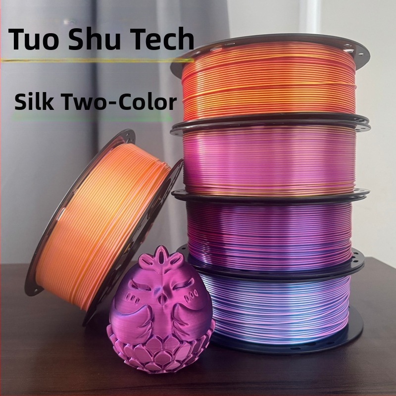 Silk PLA filament pre 3D tlačiareň, FDM materiál, 1 kg, Presnosť ±0,02 mm