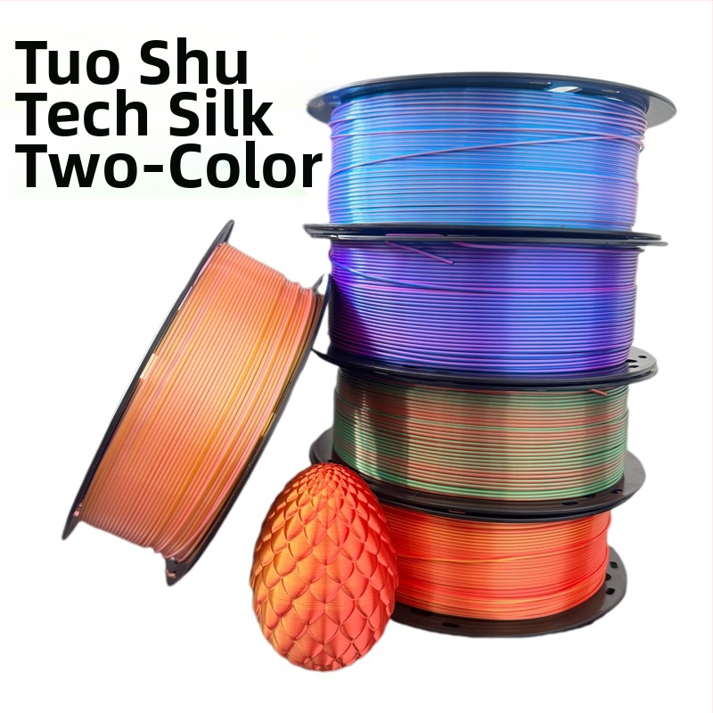 Silk PLA filament pre 3D tlačiareň, FDM materiál, 1 kg, Presnosť ±0,02 mm