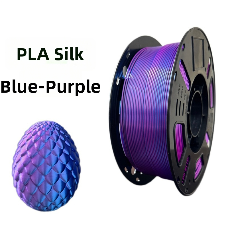Νήμα Silk PLA για 3D Εκτυπωτή, Υλικό FDM, 1 κιλό, Ακρίβεια ±0,02 mm