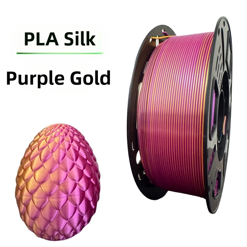 Νήμα Silk PLA για 3D Εκτυπωτή, Υλικό FDM, 1 κιλό, Ακρίβεια ±0,02 mm