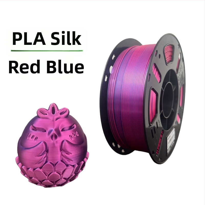 Νήμα Silk PLA για 3D Εκτυπωτή, Υλικό FDM, 1 κιλό, Ακρίβεια ±0,02 mm
