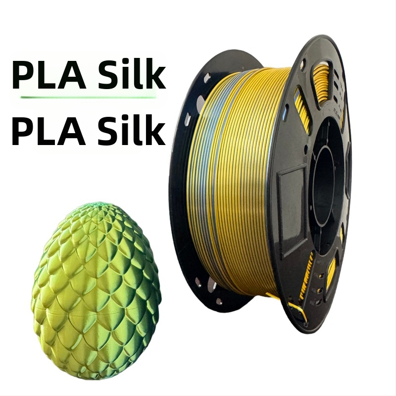 Νήμα Silk PLA για 3D Εκτυπωτή, Υλικό FDM, 1 κιλό, Ακρίβεια ±0,02 mm