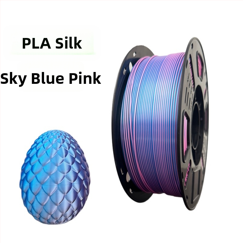 Νήμα Silk PLA για 3D Εκτυπωτή, Υλικό FDM, 1 κιλό, Ακρίβεια ±0,02 mm