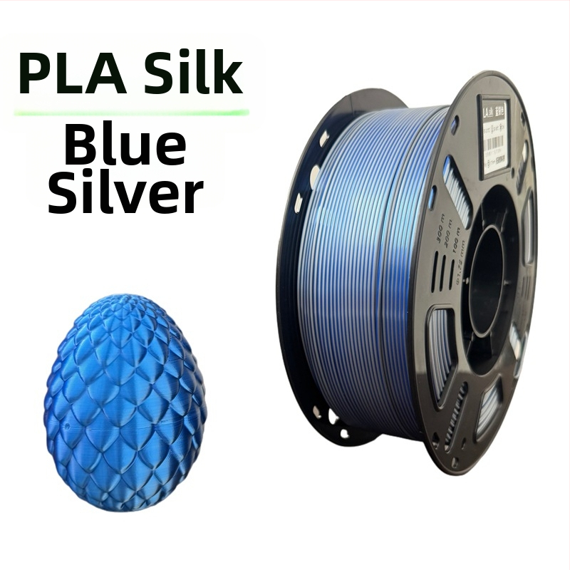 Νήμα Silk PLA για 3D Εκτυπωτή, Υλικό FDM, 1 κιλό, Ακρίβεια ±0,02 mm