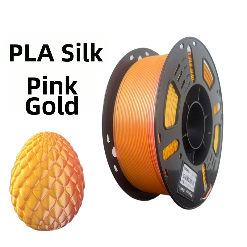 Νήμα Silk PLA για 3D Εκτυπωτή, Υλικό FDM, 1 κιλό, Ακρίβεια ±0,02 mm