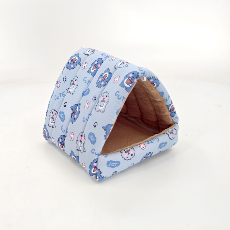 Hamsterovo pamukovo gnijezdo za zimu — toplo viseće gnijezdo za mala kućna ljubimca, debela konstrukcija