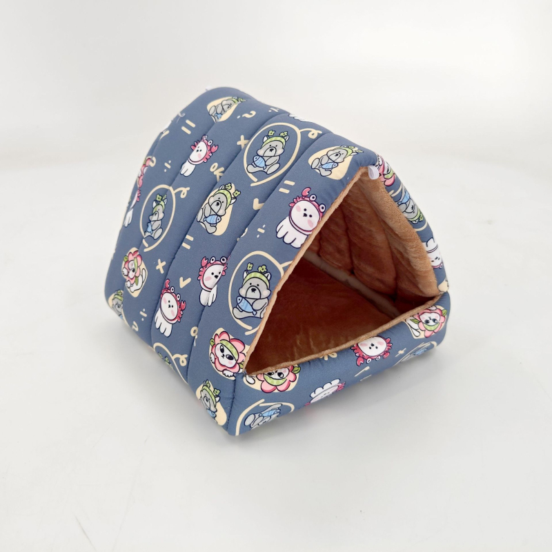 Hamsterovo pamukovo gnijezdo za zimu — toplo viseće gnijezdo za mala kućna ljubimca, debela konstrukcija