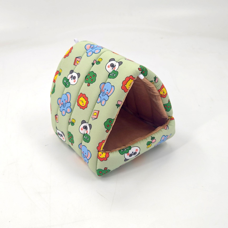 Hamsterovo pamukovo gnijezdo za zimu — toplo viseće gnijezdo za mala kućna ljubimca, debela konstrukcija