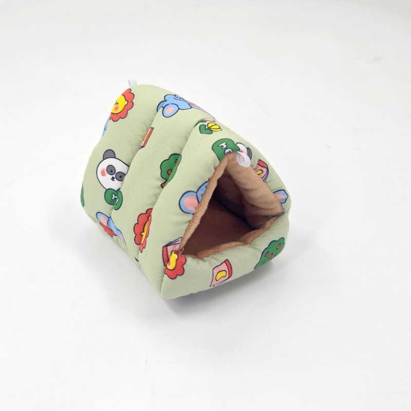 Hamsterovo pamukovo gnijezdo za zimu — toplo viseće gnijezdo za mala kućna ljubimca, debela konstrukcija