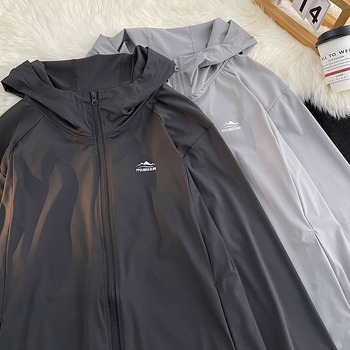 Kapuljačasta jakna slobodnog kroja, unisex, 100% poliester, prednji zip