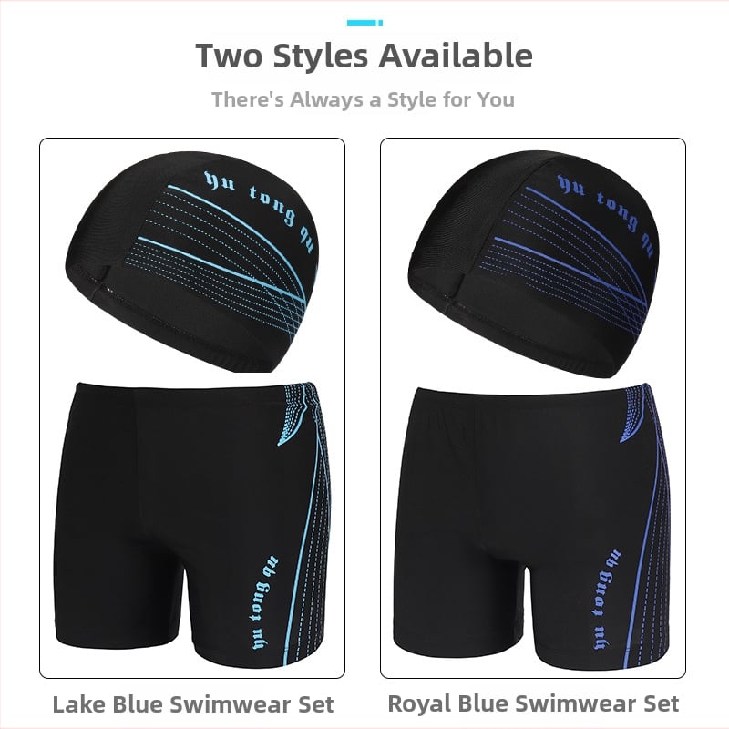 Ανδρικά μακριά μαγιό με ρίγες, πολυεστέρας, επένδυση πολυεστέρα, στυλ briefs, περιεκτικότητα πολυεστέρα 80–90%