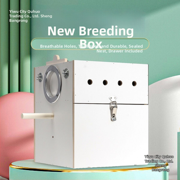 Cutie verticală pentru reproducerea papagalilor cu cuib, din plastic, brand Shengbangrong, model AL, aprovizionare directă transfrontalieră