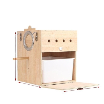 Cutie verticală pentru reproducerea papagalilor cu cuib, din plastic, brand Shengbangrong, model AL, aprovizionare directă transfrontalieră