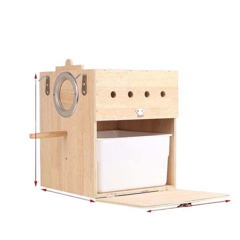 Cutie verticală pentru reproducerea papagalilor cu cuib, din plastic, brand Shengbangrong, model AL, aprovizionare directă transfrontalieră