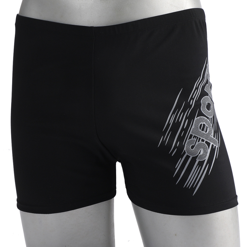 Ανδρικά κολυμβητικά σορτς με εκτύπωση, γρήγορο στέγνωμα, άνετη εφαρμογή με ελαστική μέση, πολυεστερικό ύφασμα με επένδυση 18% σπάντεξ