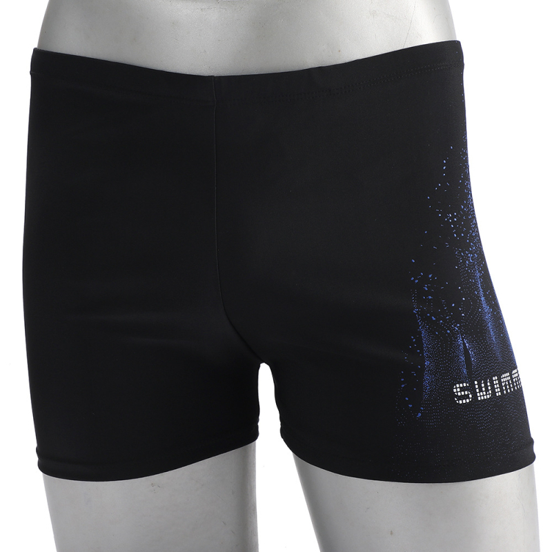 Ανδρικά κολυμβητικά σορτς με εκτύπωση, γρήγορο στέγνωμα, άνετη εφαρμογή με ελαστική μέση, πολυεστερικό ύφασμα με επένδυση 18% σπάντεξ