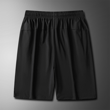 Muške ljetne šortse, ice silk materijal, 77% najlon, 23% spandeks, ravni kroj, visoka elastičnost, sportski stil