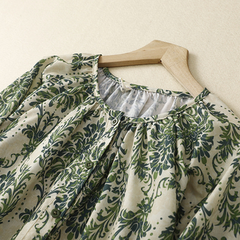 Lámpás ujjú ing, polo gallér (pamut hálós anyag)